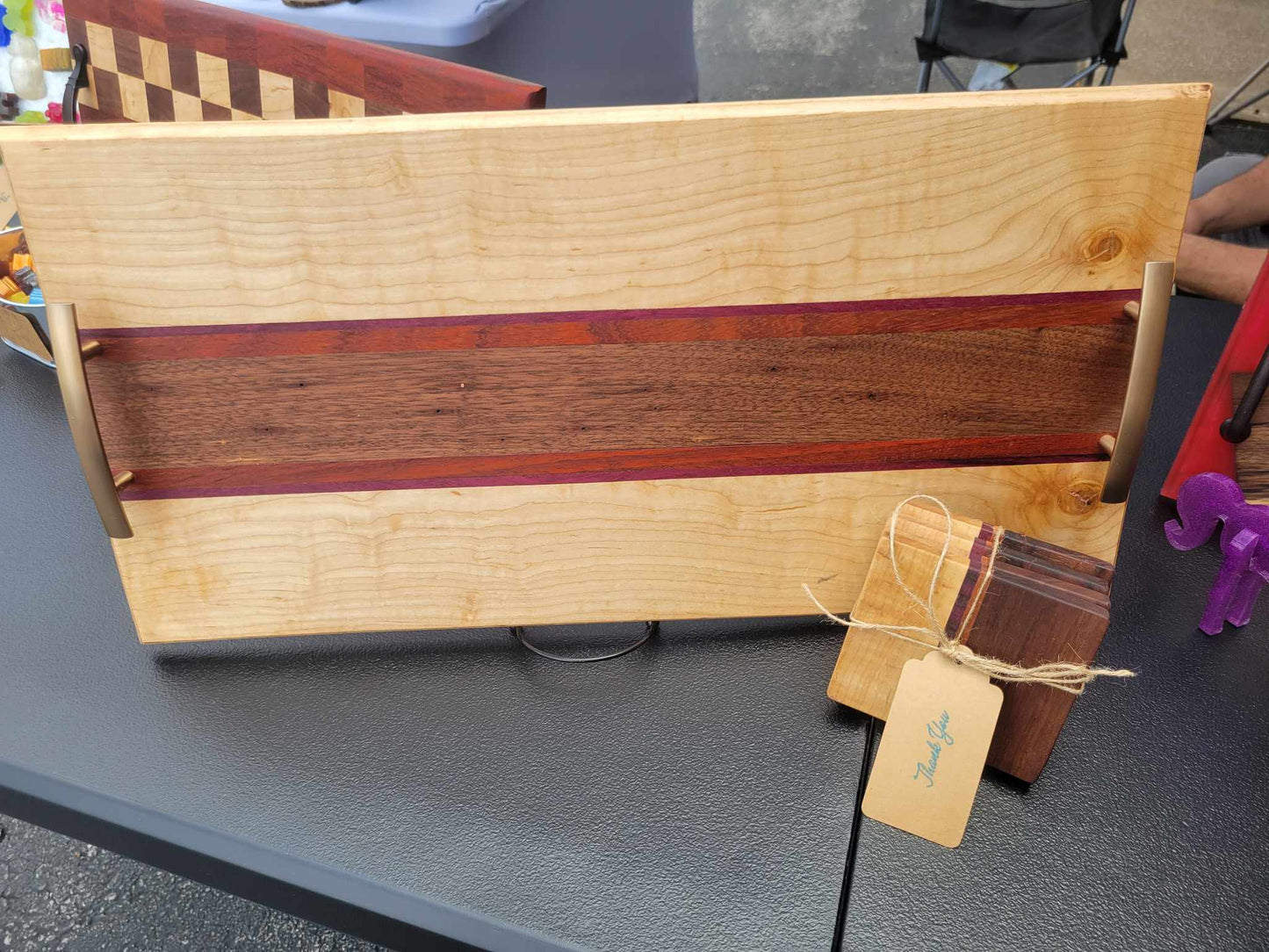 Exotic Wood Charcuterie Board