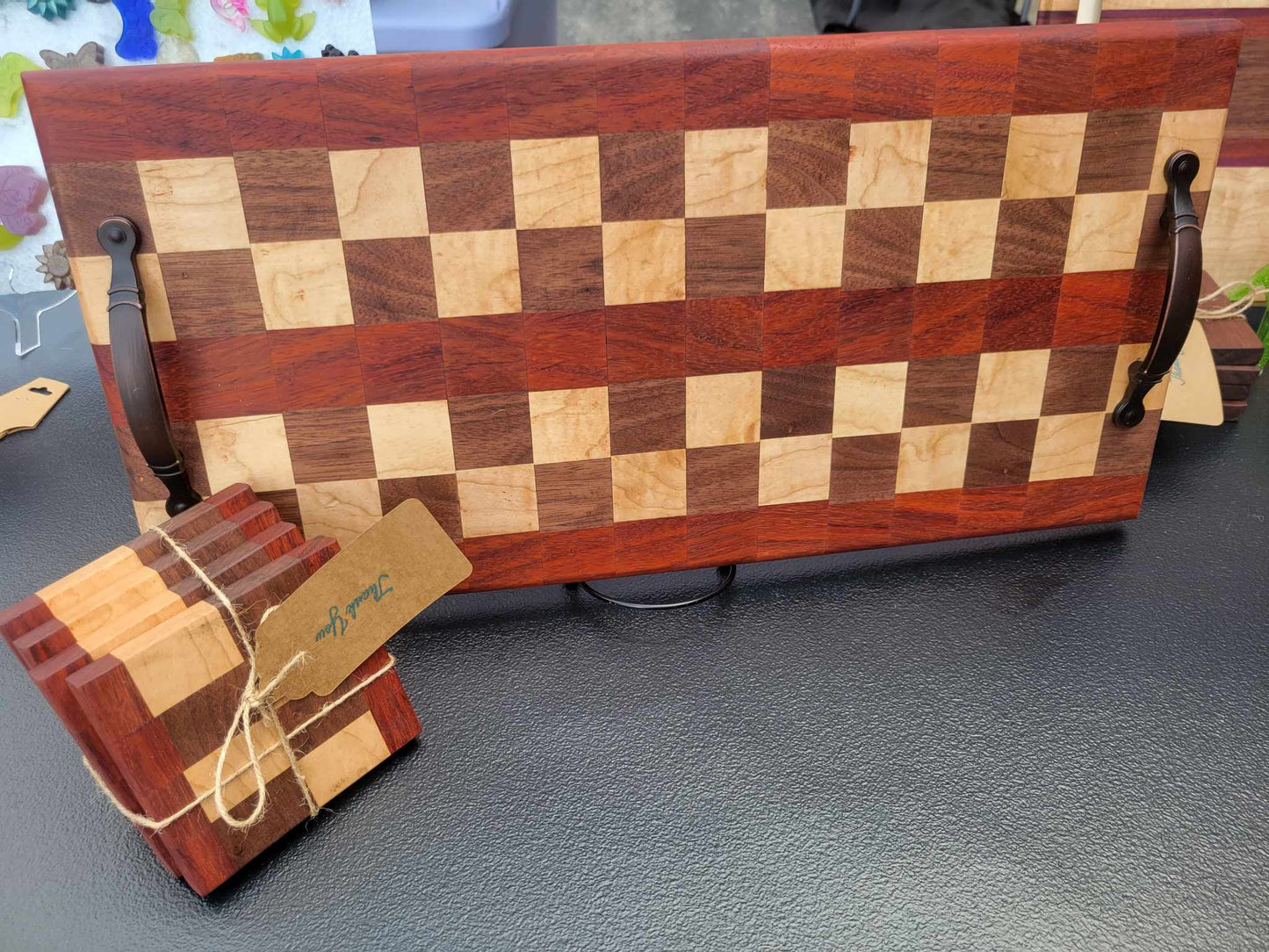 Exotic Wood Charcuterie Board